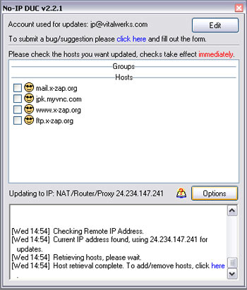 Windows 7 No-IP DUC (Dynamic DNS Update Client) 4.1.1 full